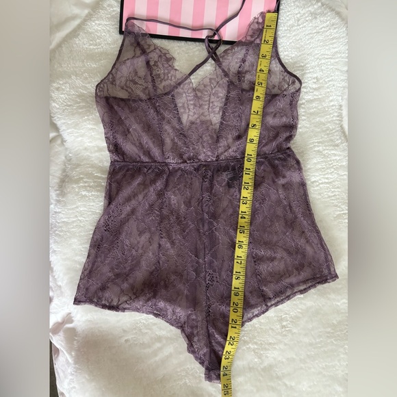 Victoria's Secret Purple Lace Chemise - Picture 6 of 8